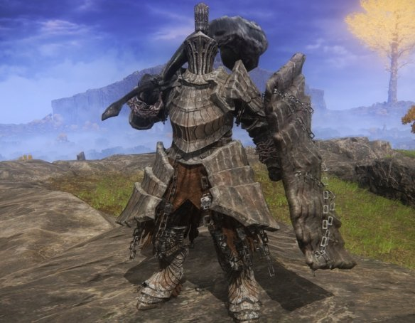 《艾爾登法環》黑暗之魂哈維爾套裝替換大山羊鎧甲v1.1MOD