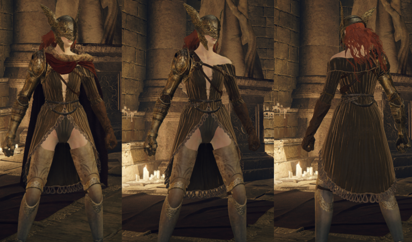 《艾爾登法環》女武神套裝清涼化修改MOD