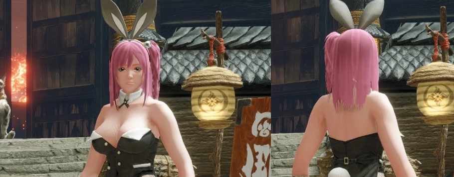 《怪物獵人崛起：曙光》死或生穗乃果替換天狗套裝MOD