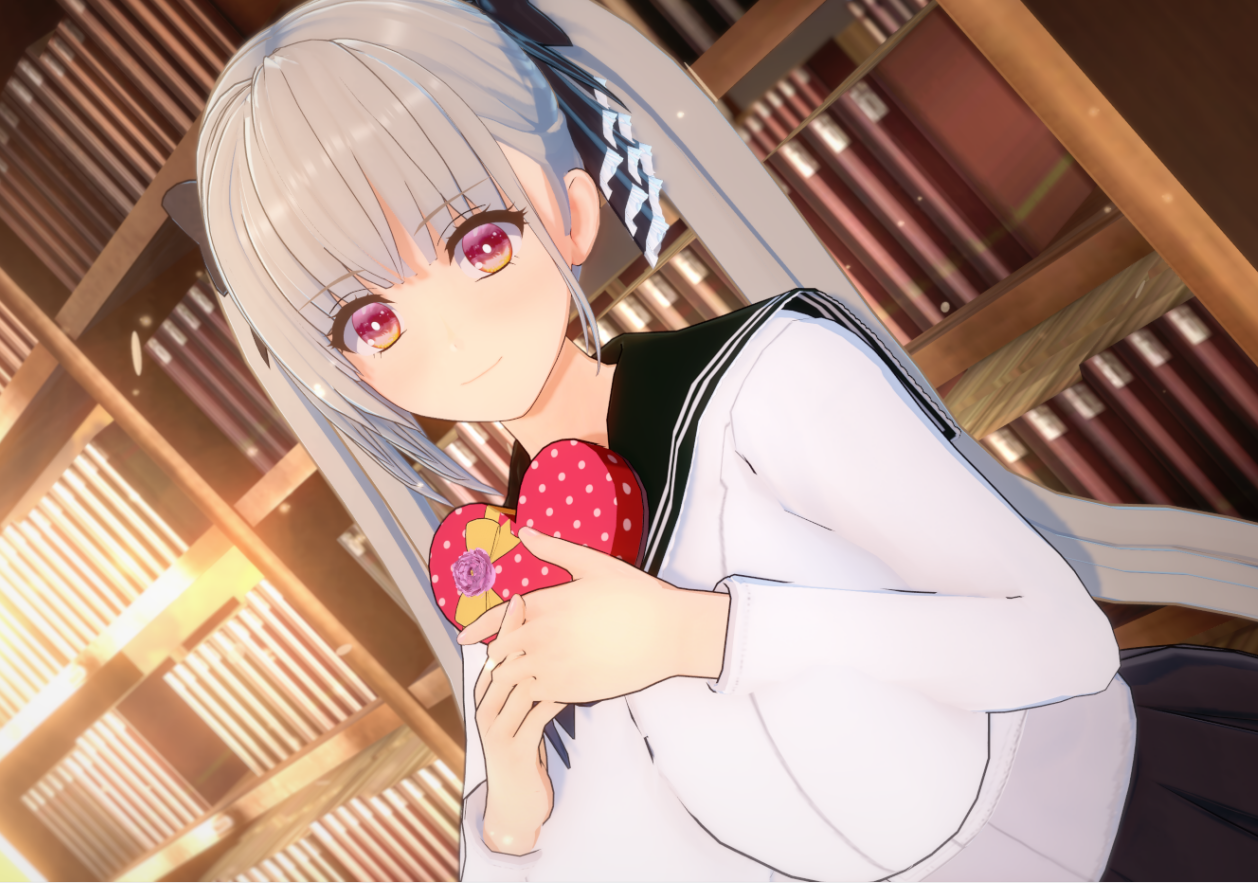 《戀活Sunshine》性感白發雙馬尾制服美少女MOD