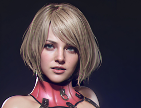 《生化危機4：重制版》阿什莉BDSM粉色緊身v2.0MOD[正式版]