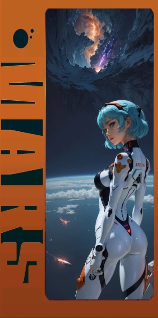 《星空》科幻機戰少女火星海報MOD