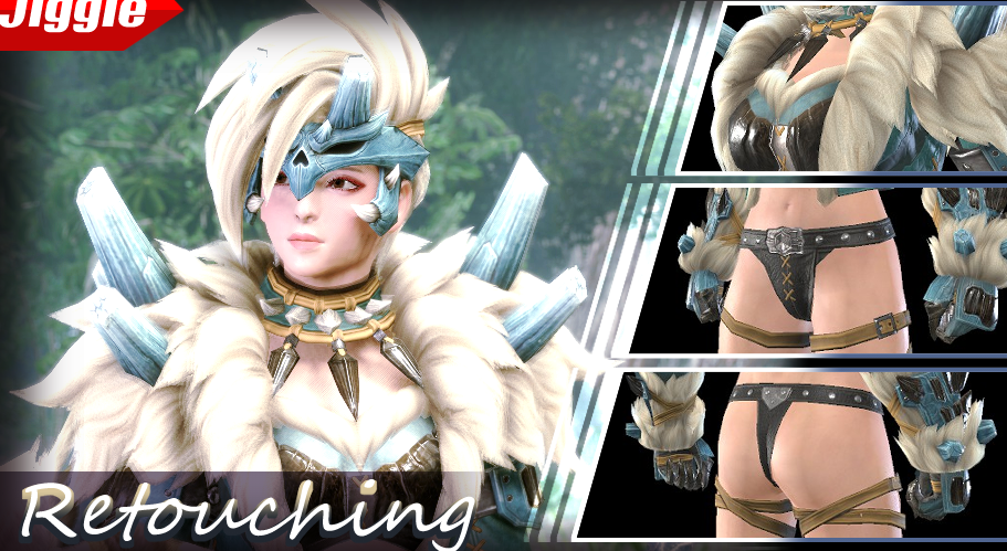 《怪物獵人：崛起》MadyHeim的雪鬼獸X套裝MOD