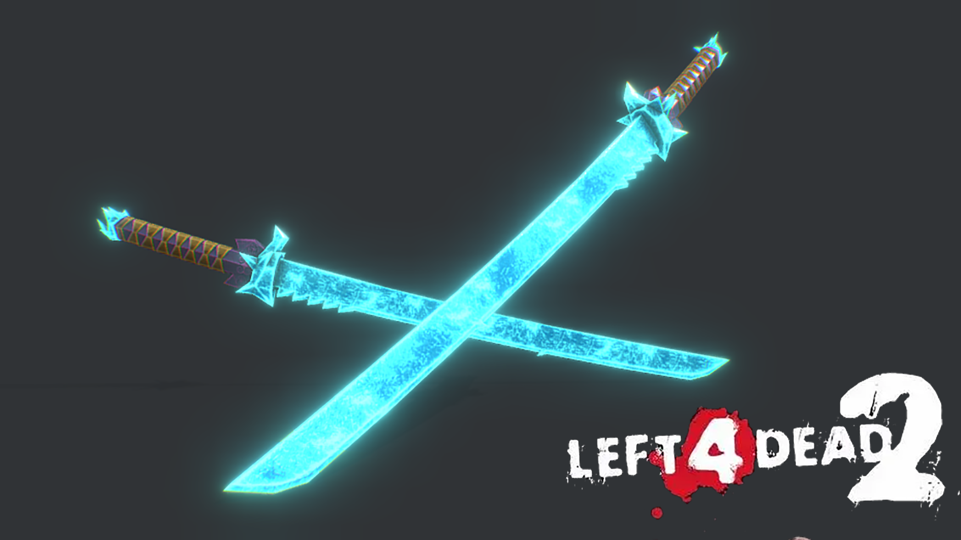 《求生之路2》雙持冰刀替代武士刀MOD