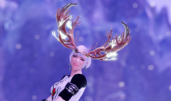 《怪物獵人：崛起》閃亮鹿角頭飾MOD