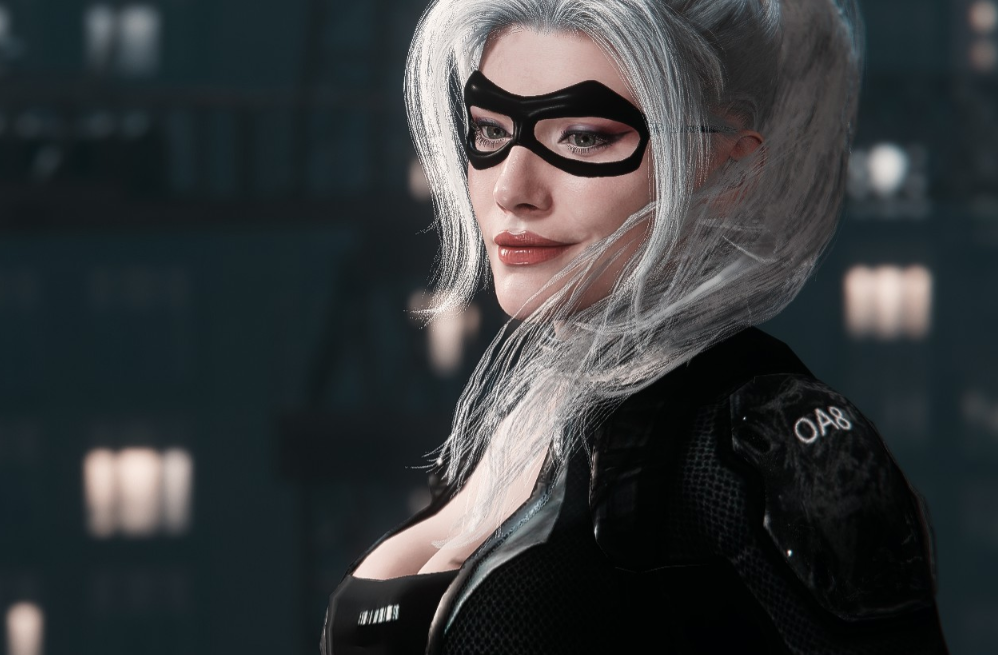 《漫威蜘蛛俠：重制版》黑貓性感TASM套裝MOD