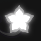 《Wallpaper Engine》雙重白花旋轉動態壁紙