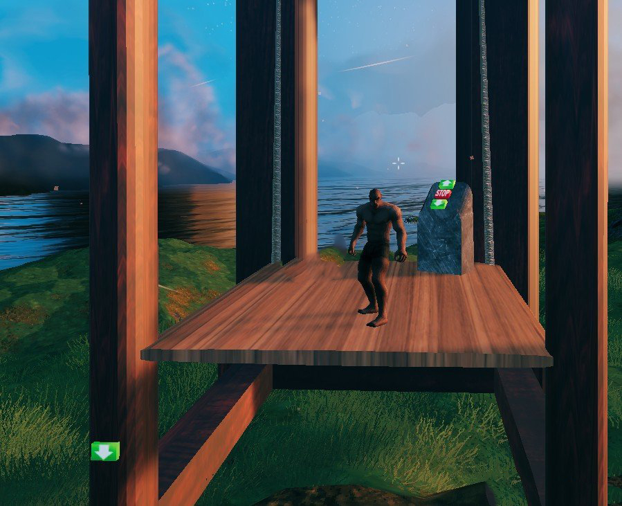 《Valheim：英靈神殿》電梯MOD