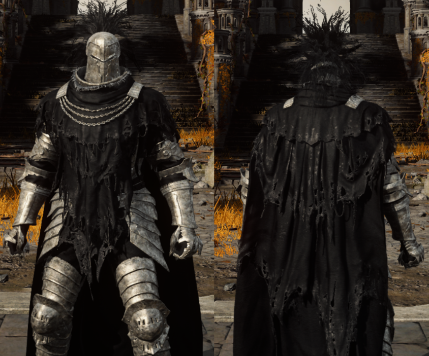 《艾爾登法環》黑夜騎兵套裝改變紋理MOD