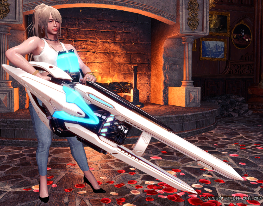 《怪物獵人世界：冰原》女武神布洛妮婭武器替換重弩炮MOD
