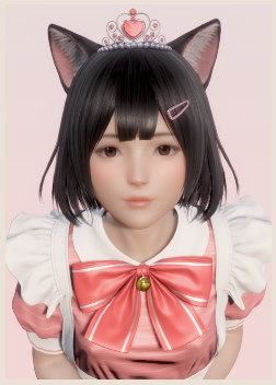 《ROOM Girl》黑發超萌貓耳美少女MOD
