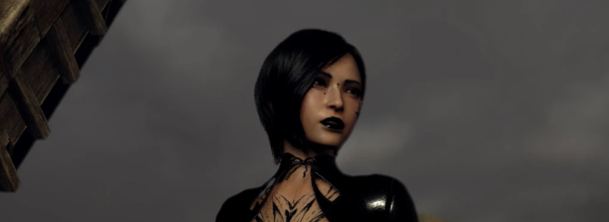 《生化危機4：重制版》艾達黑色哥特式蕾絲MOD