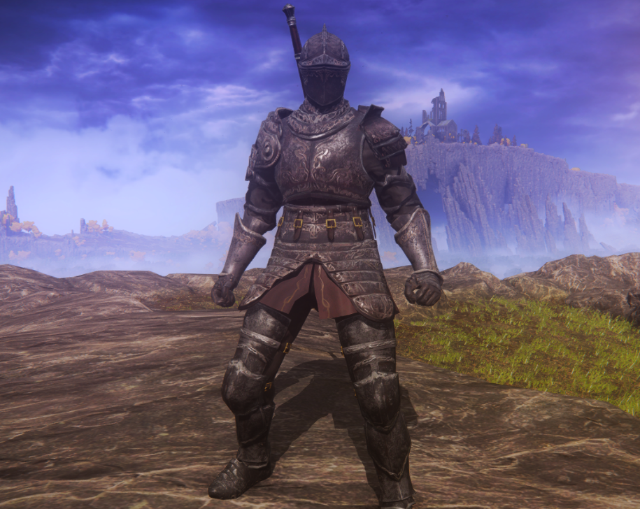 《艾爾登法環》黑魂3龍血鎧甲取代凱丹鎧甲MOD