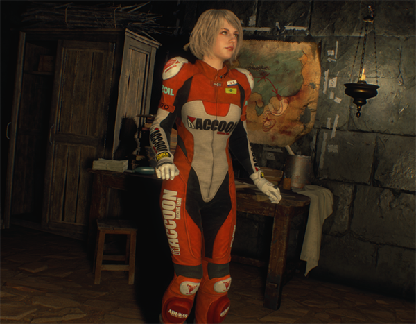 《生化危機(jī)4：重制版》阿什莉穿克萊爾賽車服MOD[正式版]