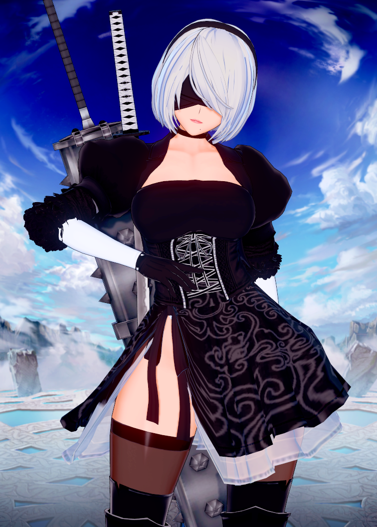 《戀活Sunshine》尼爾機械紀元2B小姐姐MOD