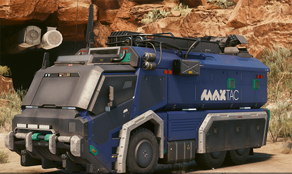 《賽博朋克2077》軍用科技比蒙車MOD[支持v2.1]