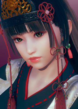 《AI少女》黑色長發黑色巫女服小姐姐MOD