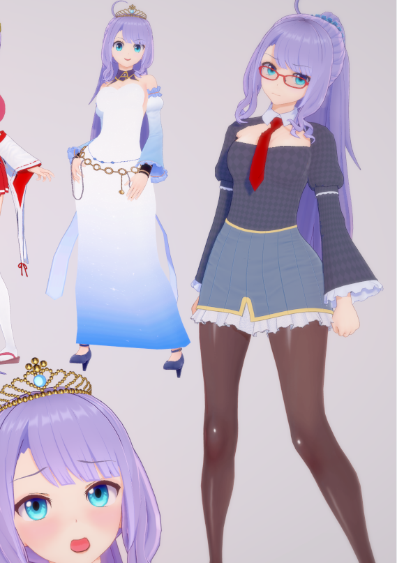 《戀活Sunshine》紫毛俏皮可愛美少女MOD