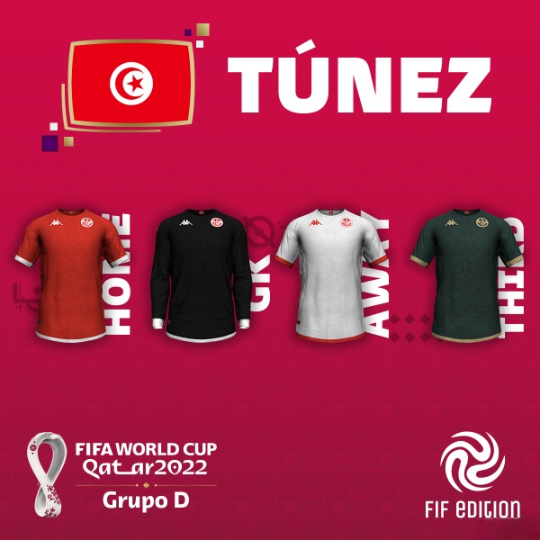 《FIFA 22》突尼斯國家隊球衣包