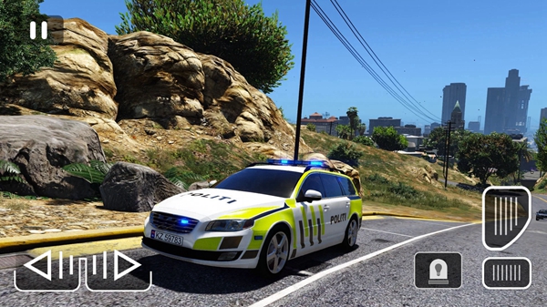 城市追擊賽警車自由駕駛最新版