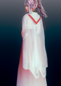 《AI少女》紫色馬尾辮白色和服美麗巫女MOD