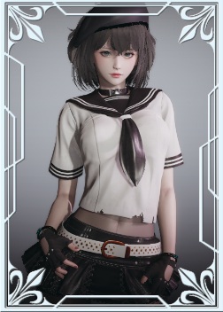 《AI少女》貝雷帽學(xué)生服美少女MOD