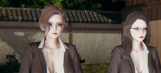《AI少女》性感誘人OL秘書商務車MOD