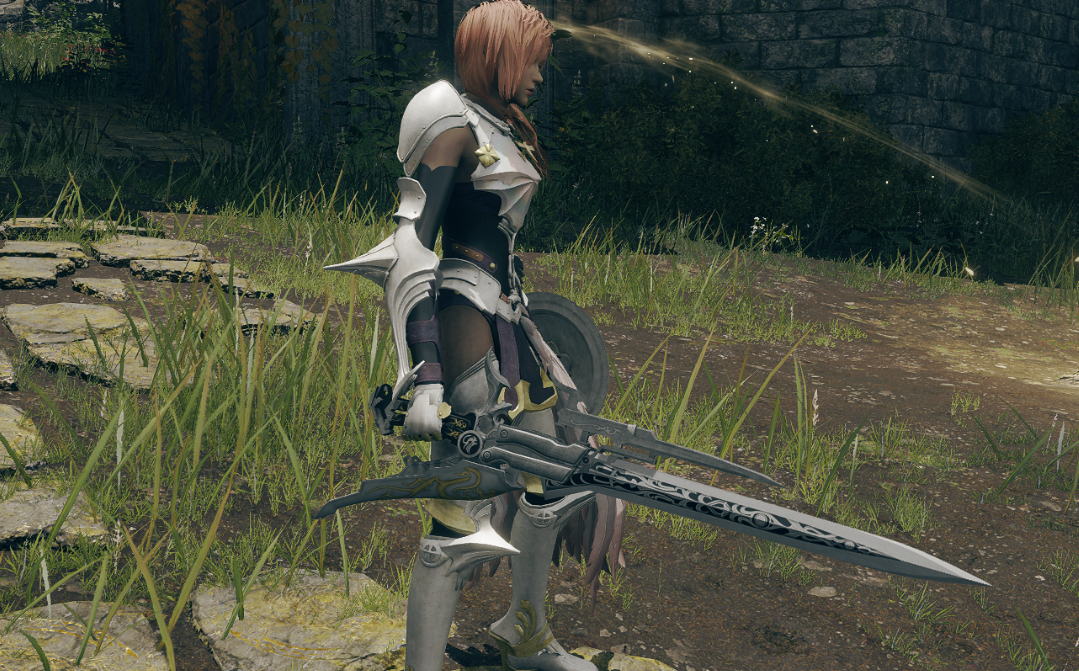 《艾爾登法環》最終幻想13雷霆替換卡利亞騎士套MOD
