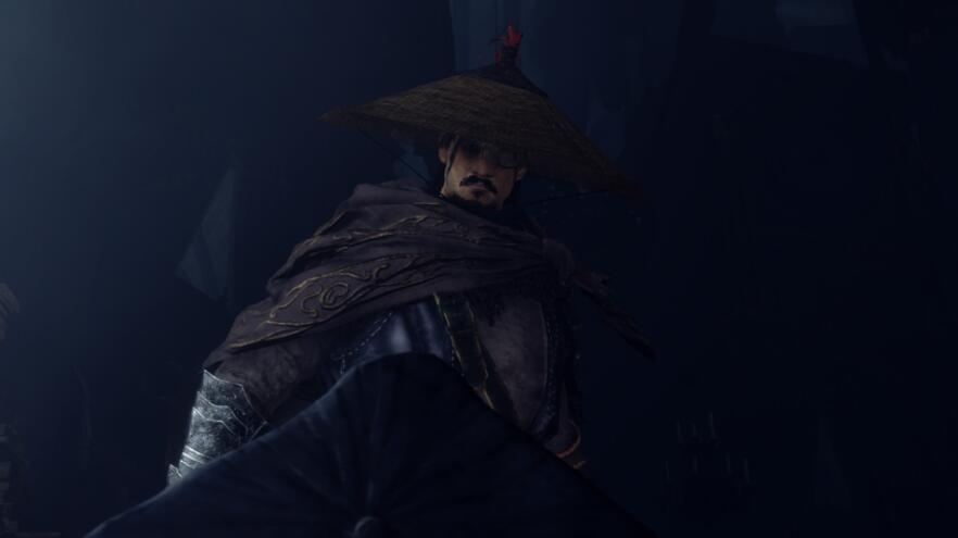 《艾爾登法環(huán)》武士竹斗笠替換鐵笠帽MOD