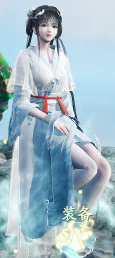 《仙劍奇俠傳7》白茉晴白衣皮膚美白MOD[正式版]