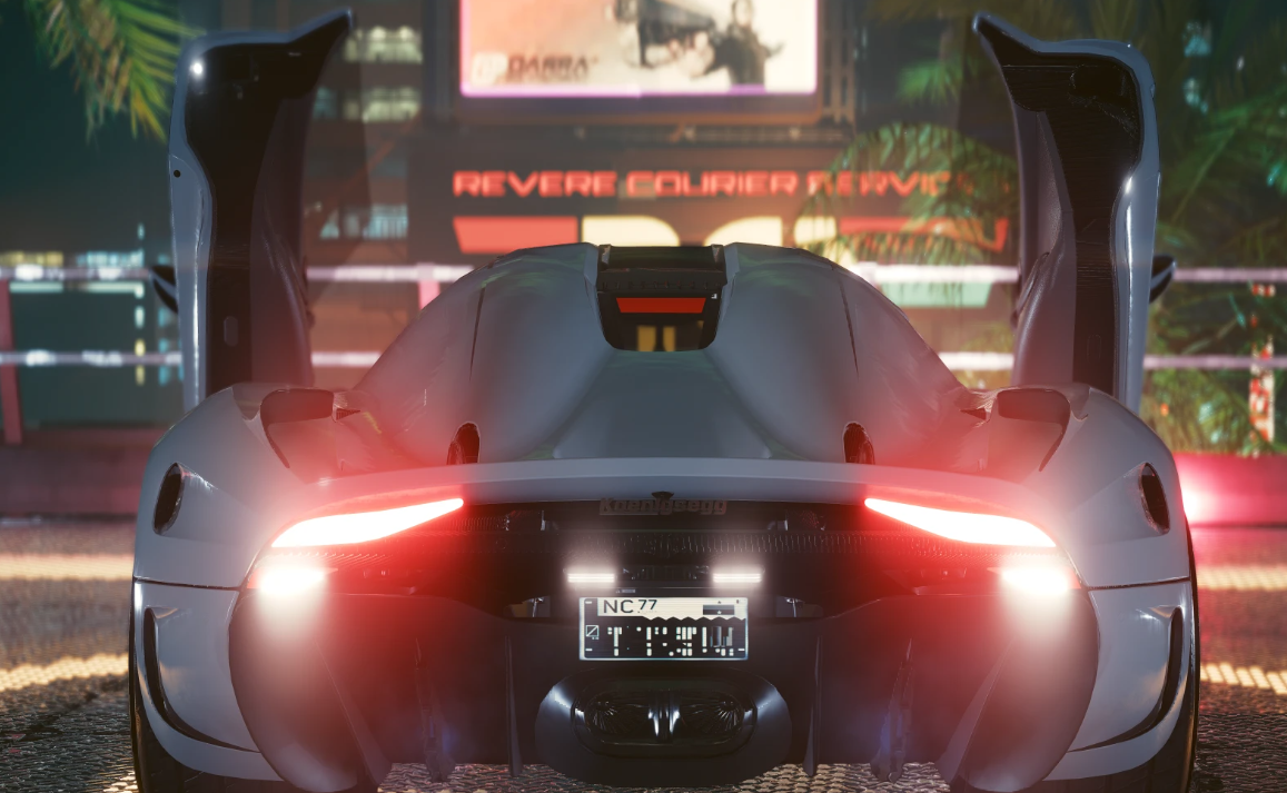 《賽博朋克2077》柯尼賽格REGERA跑車MOD[支持v2.01]