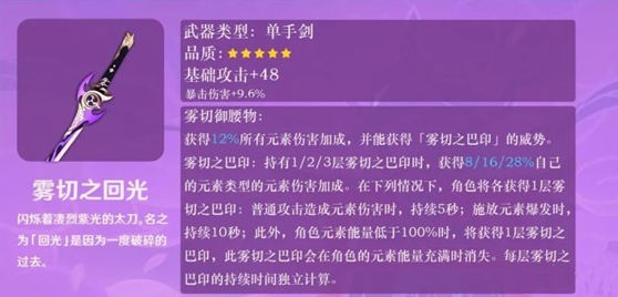 《原神》霧切之回光獲取方法