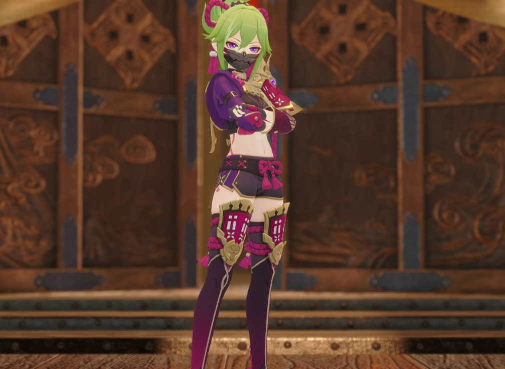 《怪物獵人崛起：曙光》荒瀧派久岐忍MOD