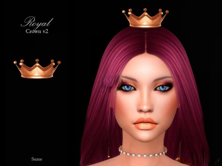 《模擬人生4》女性的金色皇冠MOD