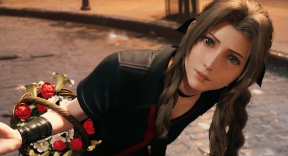 《最終幻想7：重制版》愛麗絲cos死或生瑪麗蘿絲黑色夏季制服MOD