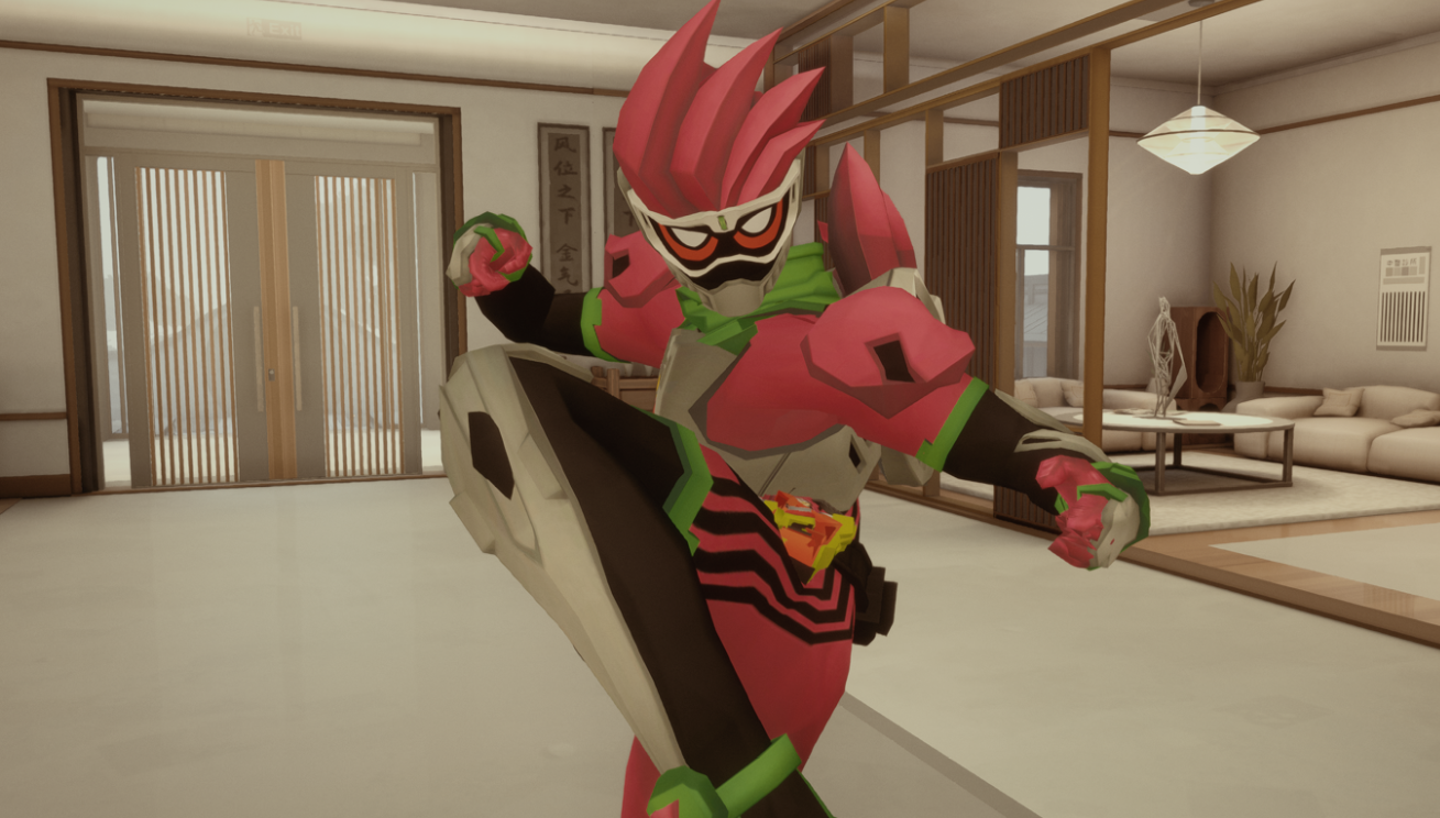 《師父》男性可扮演假面騎士exaidMOD