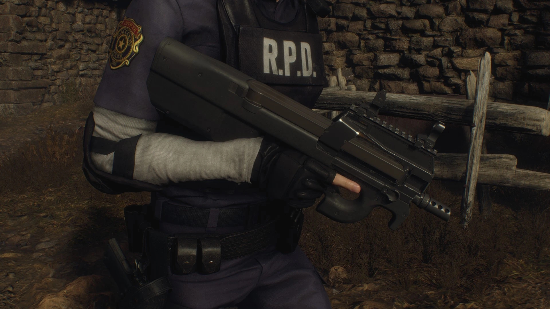 《生化危機4：重制版》反恐精英2P90武器MOD