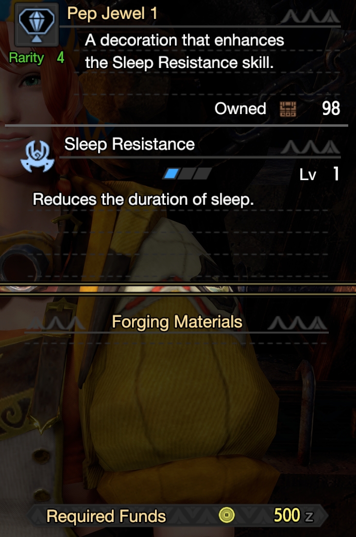 《怪物獵人：崛起》裝備武器飾品無制作要求MOD