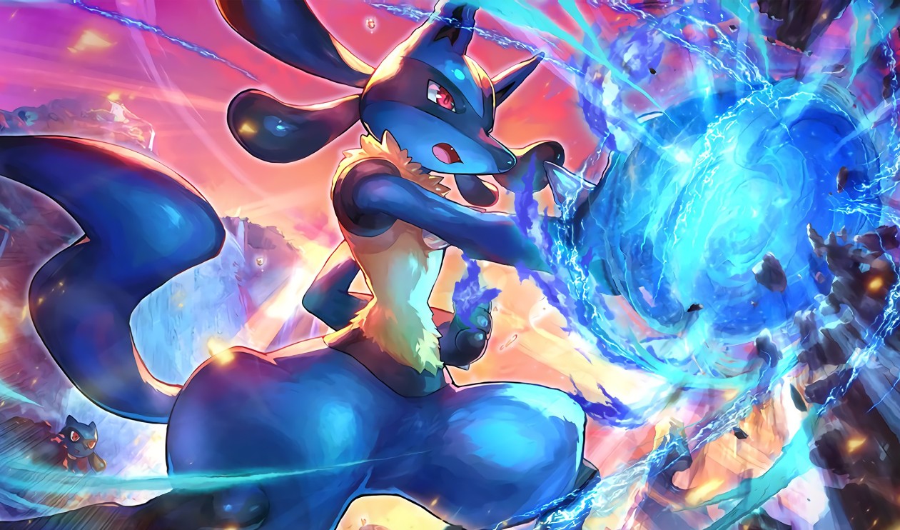《Wallpaper Engine》寶可夢路卡利歐精美動態壁紙