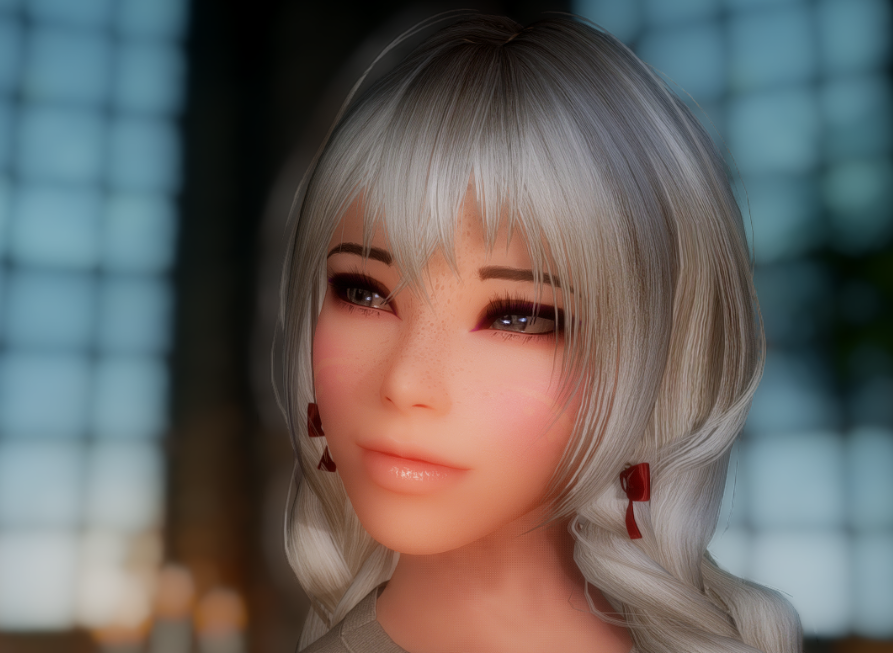 《上古卷軸5：天際重制版》多種女性妝容MOD