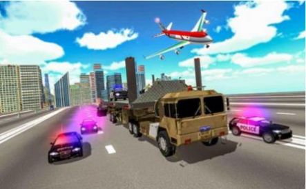 警車運輸卡車
