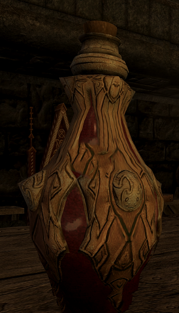 《上古卷軸5：天際重置版》精致血藥瓶MOD