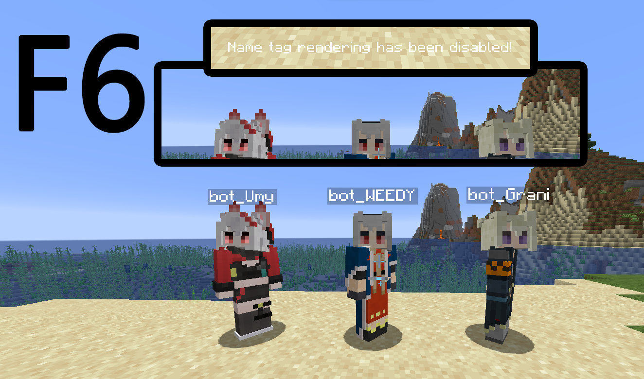 《我的世界》1.19.2隱藏名稱(chēng)標(biāo)簽MOD