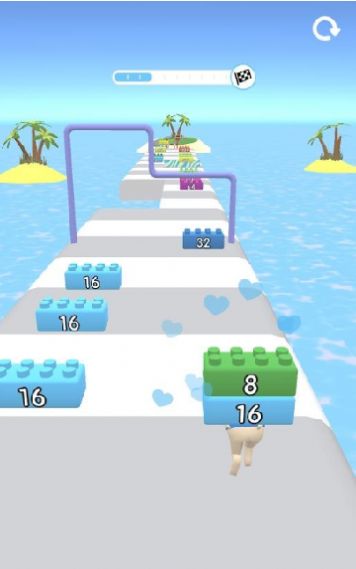 2048積木跑