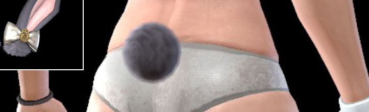 《怪物獵人崛起：曙光》可愛兔尾巴MOD