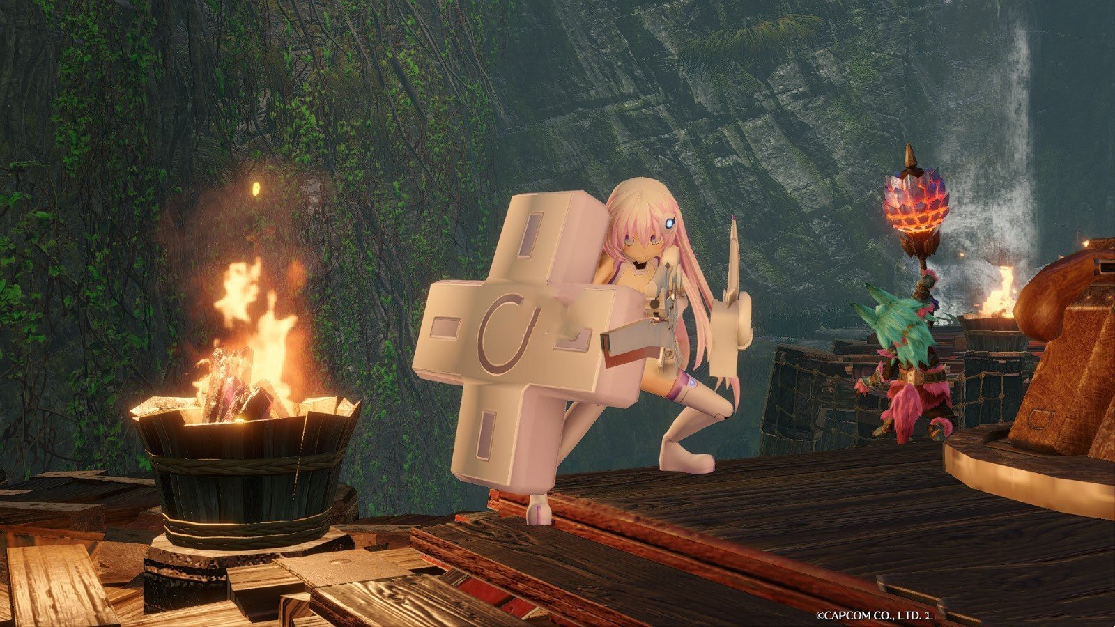 《怪物獵人：崛起》海王星紺紫妹妹MOD