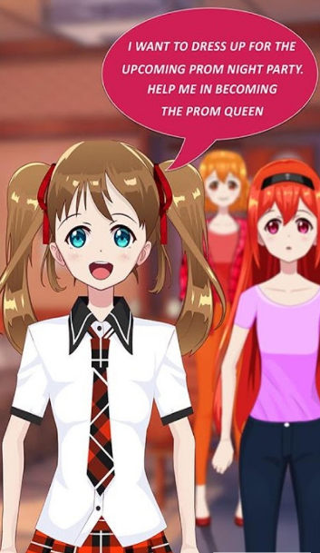 櫻色校園女孩