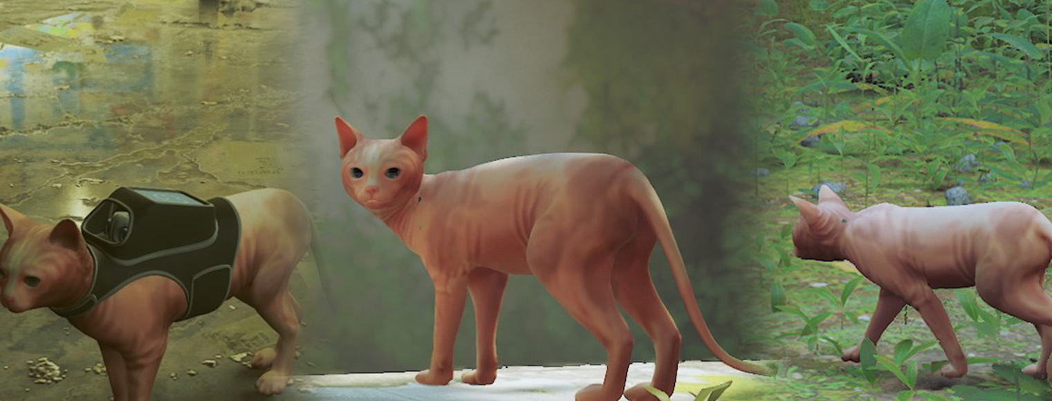 《迷失Stray》丑萌斯芬克斯貓MOD