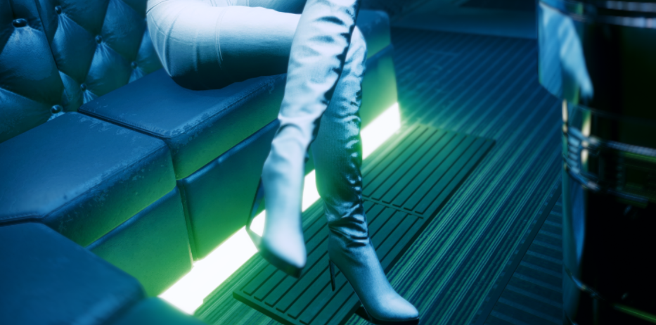 《賽博朋克2077》XL高跟鞋MOD