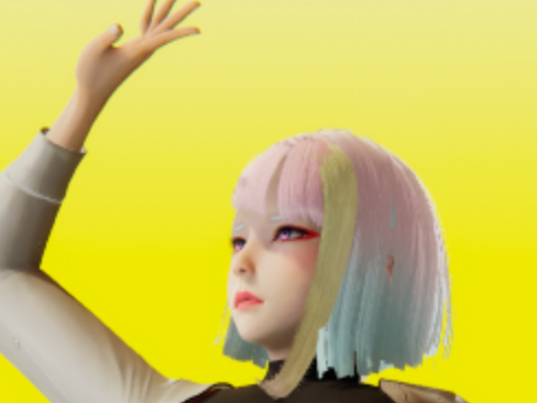 《AI少女》賽博朋克邊緣行者露西MOD